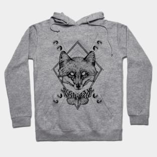 Geometric Fox Hoodie